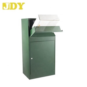 Cassetta <span class=keywords><strong>Porta</strong></span> Giornali in Metallo da Esterno con Serratura per <span class=keywords><strong>Pacchi</strong></span> e Posta - Product Image 3