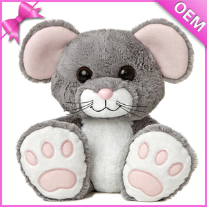 Juguete de <span class=keywords><strong>peluche</strong></span> suave con orejas y pies grandes para niños, juguete de <span class=keywords><strong>peluche</strong></span> con orejas grandes de 25cm - Product Image 6