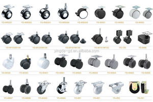 2 zoll gummi stützrad/stuhlrolle - Product Image 4