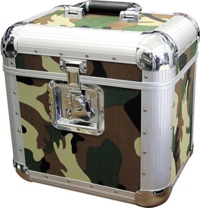 Panneau de camouflage Cadre en aluminium 12'' 70 Albums de disques vinyles Flight Case - Product Image 2