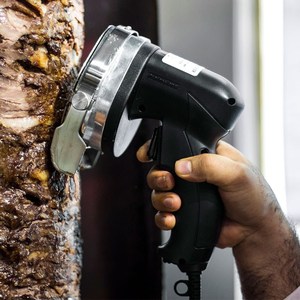 Shibks100bu — <span class=keywords><strong>couteau</strong></span> électrique Shawarma, trancheur de viande, outil Portable <span class=keywords><strong>professionnel</strong></span> pour <span class=keywords><strong>Kebab</strong></span> turc en vente - Product Image 1