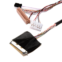 Placa Controladora LCD FFC Mini ITX con Convertidor DVI, Cable Coaxial y Adaptador LVDS