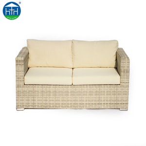 Muebles de jardín Foshan/Shunde, sofá largo de ratán para exteriores, balcón, sofá de jardín de mimbre moderno impermeable - Product Image 4