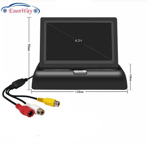 Màn Hình Quan Sát Phía Sau LCD 4.3Inch Có Thể Gập Lại Cho Màn Hình Sao Lưu Cho Xe Hơi - Product Image 4
