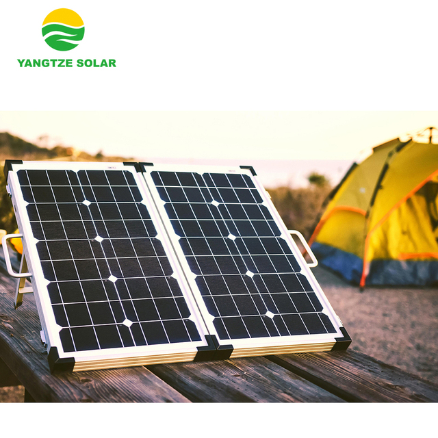 Portable 200w Foldable Solar Panel With Charge Controller