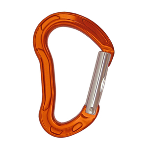 24KN Light Robust Easy Straight Gate Forged Rock Climbing Aluminum Carabiner - Product Image 2