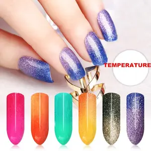 Newnail cambiamento di temperatura cambiamento di colore del gel del chiodo nail polish