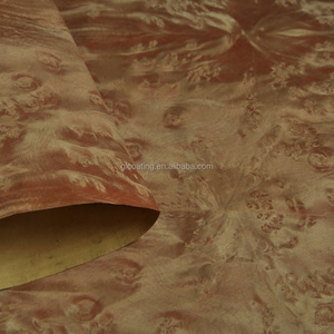 Veneer Gỗ Tự Nhiên Màu Đỏ Long Não Burl - Product Image 4