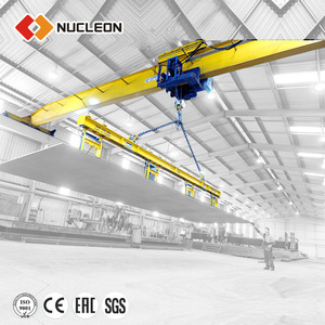 Nucleón eléctrica sola viga Goliat grúa 1 toneladas carretilla pistas 12 V eléctrica grúa de techo - Product Image 4