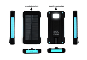 Batterie <span class=keywords><strong>solaire</strong></span> portable étanche très populaire et économique avec boussole et lampe torche LED pour l'extérieur - Product Image 5