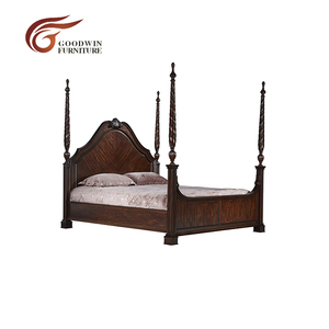 Лидер продаж деревянная антикварная кровать с балдахином WA412 - Product Image 4