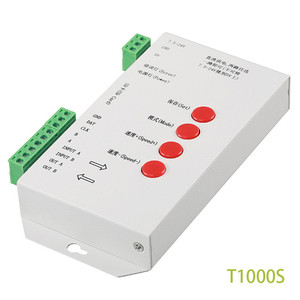 LED <span class=keywords><strong>T1000S</strong></span> 128 Carte SD Pixels Contrôleur DC5 ~ 24V, pour WS2801 WS2811 WS2812B LPD6803 LED 2048 bande lumière lampe - Product Image 6