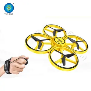 Hot Selling Nieuwe Kinderen Speelgoed Vliegend Speelgoed Interactieve Inductie Drone Quadcopter Intelligente Horloge Afstandsbediening Ufo