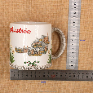 Handpainting Austria recuerdo personalizado Taza <span class=keywords><strong>de</strong></span> cerámica para los amigos - Product Image 2