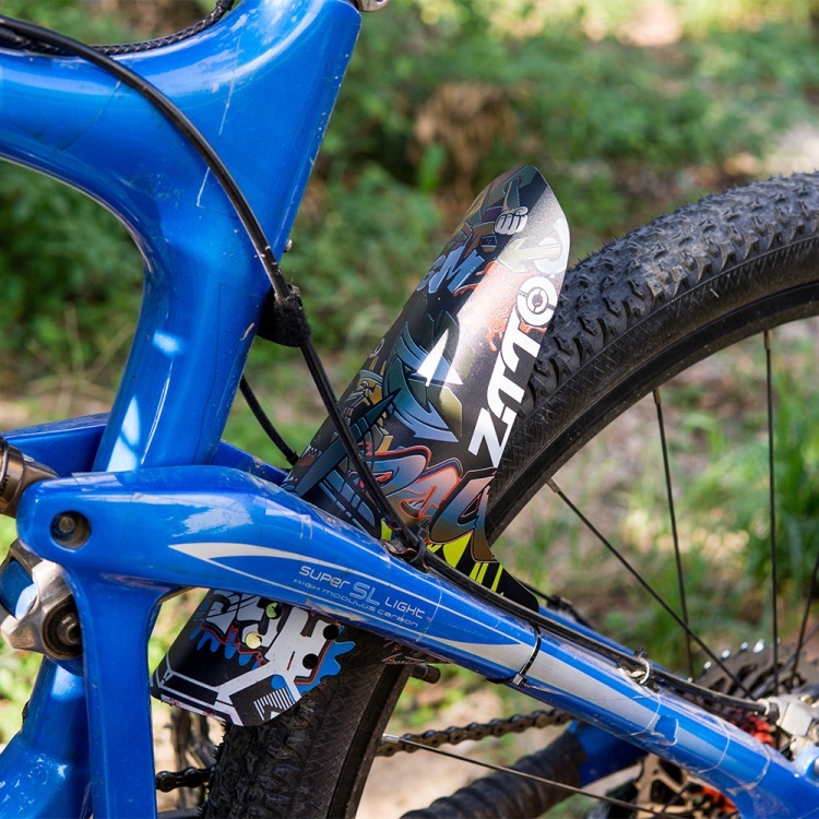 お得 フェンダー マッドガード 2p マウンテンバイク 自転車 フロント リア セット ウィング イエロー レッド ブルー グリーン ブラック 楽天市場】送料無料 自転車用泥よけ 泥除けガード 2個セット