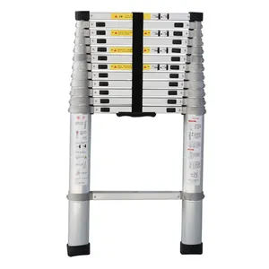 Excellent quality all aluminium heavy-duty folding telescopic ladder for sale