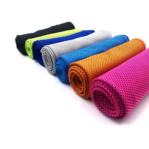 Yaz mikrofiber anında soğutma spor havlu özel buz serin logo