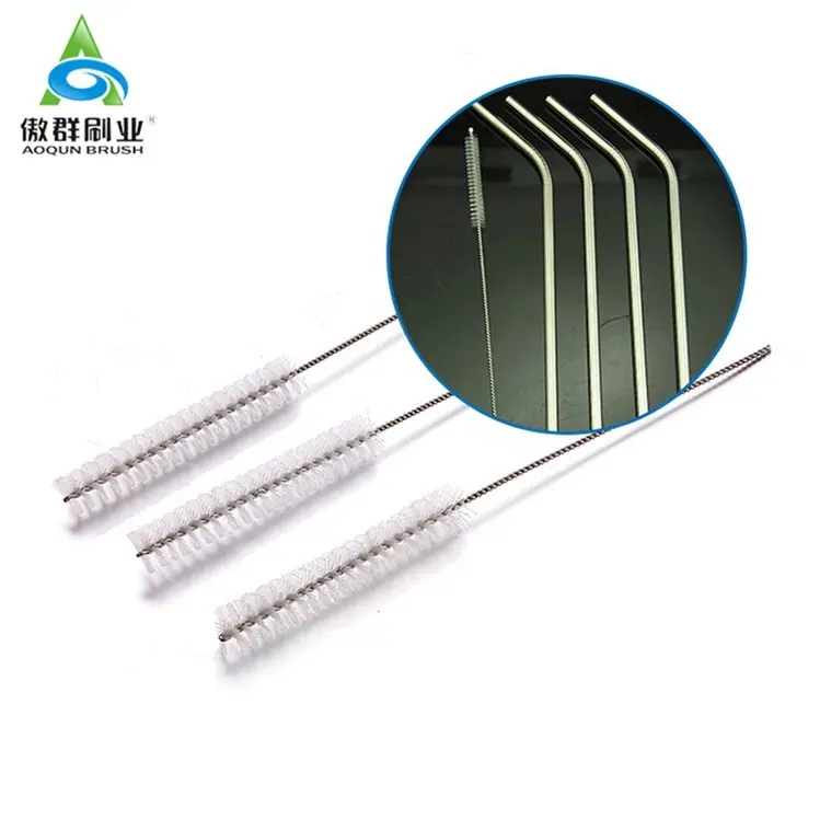 High Quality Stainless Steel Drink Brush For Straw Cleaner Cleaning Brush