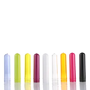 15g 24mm 24/410 farklı renkler üretici Preform plastik Pet Preform Pet şişe üfleme