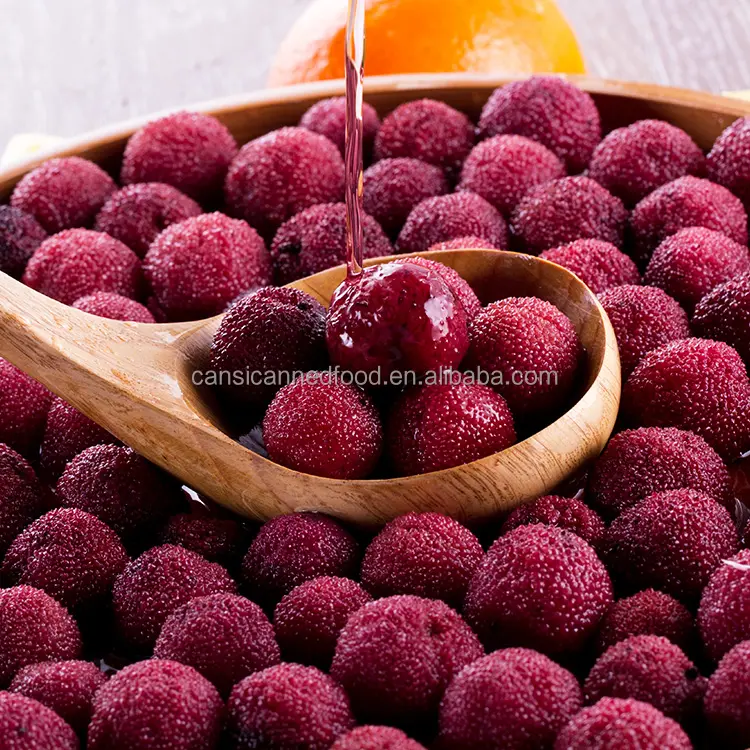 Chinese Red Bayberries/waxberries Frutta In Scatola in Sciroppo Chiaro