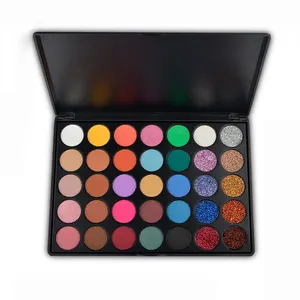 Không Có Thương Hiệu Eyeshadow Meis Mỹ Phẩm Tùy Chỉnh Eyeshadow 35 Màu Eyeshadow Palette