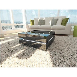 <span class=keywords><strong>Table</strong></span> <span class=keywords><strong>basse</strong></span> en bois <span class=keywords><strong>noir</strong></span> <span class=keywords><strong>blanc</strong></span> <span class=keywords><strong>Design</strong></span> moderne, haute brillance avec gamme d'éclairage LED pour le salon - Product Image 3