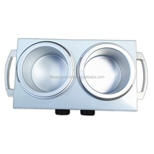 Doble parafina calentador de <span class=keywords><strong>cera</strong></span> depilatoria depilación <span class=keywords><strong>caliente</strong></span> salón de belleza spa epilator - Product Image 2