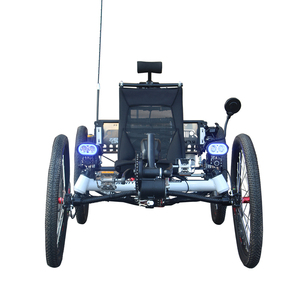 Nouvelle arrivée Touring utiliser 4 roues inclinable quadricycle hors route électrique couché <span class=keywords><strong>Quad</strong></span> Bike - Product Image 3