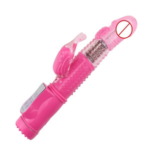 36-Gang <span class=keywords><strong>Jelly</strong></span> Head Sexspielzeug Rotierender Rabbit-Dildo Vibrator für Frauen - Product Image 5