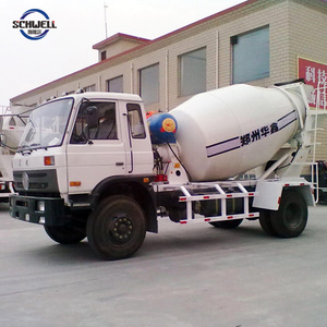4 Metreküp Küçük Boyutlu Dizel Beton Mikseri Çeşitli Kapasiteli Tamburlu Beton Mikseri Kamyonu - Product Image 4
