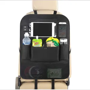 Car Backseat Organizer with USB Charger