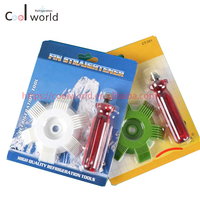Peigne à bobine en plastique pour radiateur de voiture, à condensateur, vaporisateur, lisseur, Fin, outils de réparation de climatisation, nouveauté
