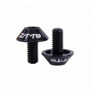ZTTO Cage de bouteille d'eau en alliage d'aluminium 7075 ultra légère avec vis à six pans creux M5 * 10mm - Product Image 1