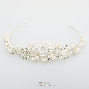 Diadema <span class=keywords><strong>de</strong></span> perlas para boda, corona <span class=keywords><strong>de</strong></span> Tiara <span class=keywords><strong>de</strong></span> princesa <span class=keywords><strong>de</strong></span> cristal grande para mujer, venta al por mayor - Product Image 1