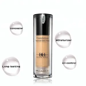 Silky Makeup Foundation Based Clear Skin Natural Liquid Foundation