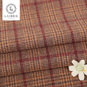 Stock precio bajo Glen <span class=keywords><strong>Plaid</strong></span> 20% tela <span class=keywords><strong>de</strong></span> tweed <span class=keywords><strong>de</strong></span> <span class=keywords><strong>lana</strong></span> <span class=keywords><strong>de</strong></span> abrigo <span class=keywords><strong>de</strong></span> invierno - Product Image 5