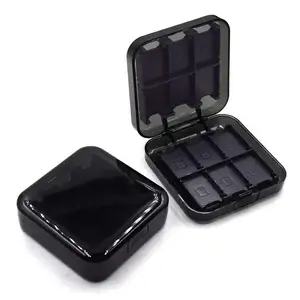 24 In 1 ABS Kotak Penyimpanan Shell Carrying Case Pemegang Organizer Aksesori untuk Nintend Switch NS NX Kartu Cartridge Case