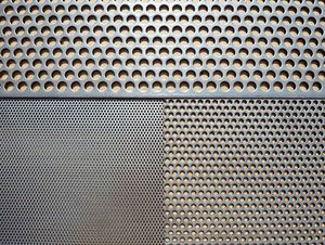 Grade do alto-falante da malha de metal perfurada galvanizada do furo de 1mm - Product Image 2