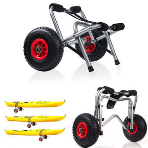 BIMINITOP equipos marinos Kayak carro porta Kayak carro para llevar Kayaks y canoas flotan esteras y los barcos Jon - Product Image 3