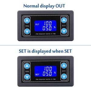 1Hz-150KHz 작은 크기를 가진 조정가능한 PWM 사각 파 맥박 신호 발전기 주파수 미터 - Product Image 3