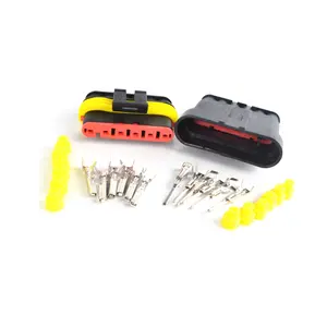 waterproof Electrical Connector Kits - 1 2 3 4 5 6 Way - 12/24v molex waterproof connector