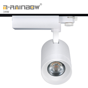 Hotel tela tienda centro comercial Iluminación comercial led <span class=keywords><strong>3</strong></span> cables 4 cables 25 W 34 W foco pista Luz led - Product Image 3