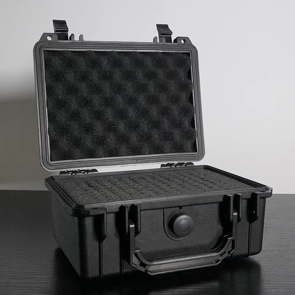 GD5022 निविड़ अंधकार Shockproof बॉक्स नई डिजाइन खाली प्लास्टिक उपकरण मामले