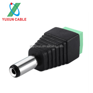 Yuxun ขั้วต่อปลั๊ก DC + ซ็อกเก็ต DC ตัวผู้และตัวเมียขั้วต่อแจ็คไฟ DC 12V