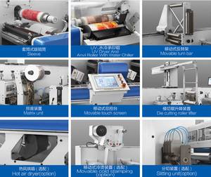 Автоматический Большой размер с прерывистой клейкой этикеткой офсетный принтер <span class=keywords><strong>6</strong></span> цветов офсетная печатная машина цена - Product Image 5