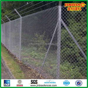 Mạ kẽm dây sắt Chuỗi liên kết hàng rào với Xoắn CẠNH VUÔNG lỗ lưới hàng rào uốn hàn cắt đấm dịch vụ - Product Image 4