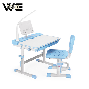 2018 scrittura studio bambini scrivania <span class=keywords><strong>rosa</strong></span> e blu studio Per Bambini tavolo e sedia regolabile in altezza - Product Image 2