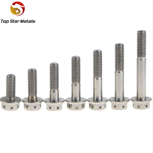 TITST GR2 / GR5 Titanium Race Screws Titanium Flange Bolt M8 X (1.25mm) Race Spec in Stock - Product Image 3