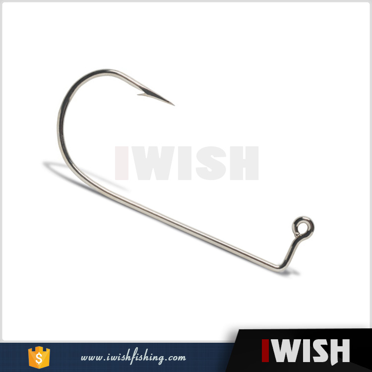 Fishing Hooks Size Chart: High Carbon Steel Aberdeen Jigs with 90 Degree  Bend for Freshwater & Saltwater Fishing