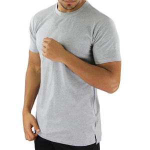 Kaos Gym Pria Grosir Model Belah Samping 95% Katun 5% Spandex - Product Image 3